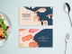 Визитные карточки: ресторан, суши, фастфуд