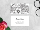 Визитные карточки: универсальные, флорист, цветы, арт и арт-студии